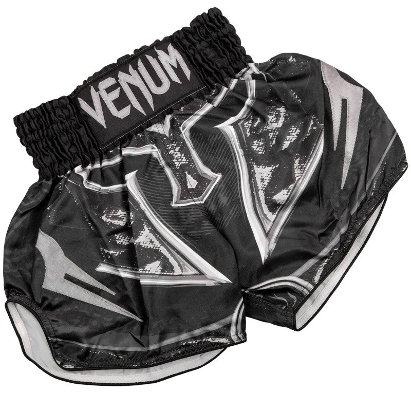 Gladiator 3.0 Muay Thai Shorts - Black/Black